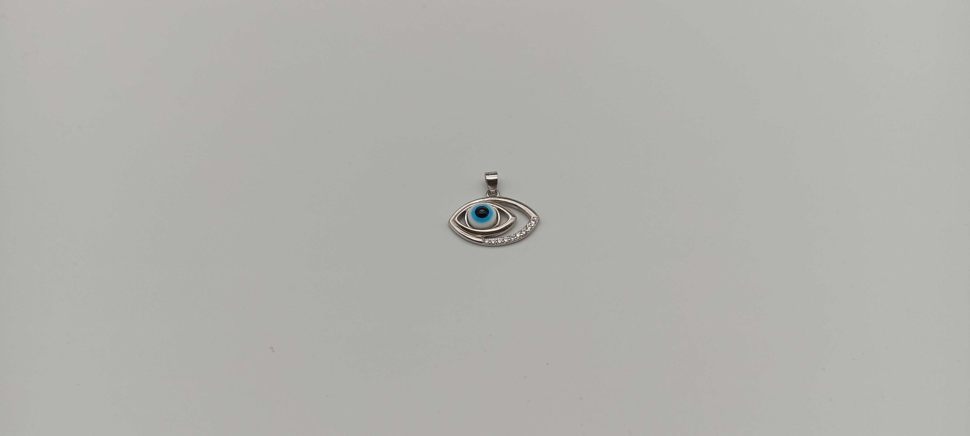 Sterling 92.5 Silver Evil Eye Pendents