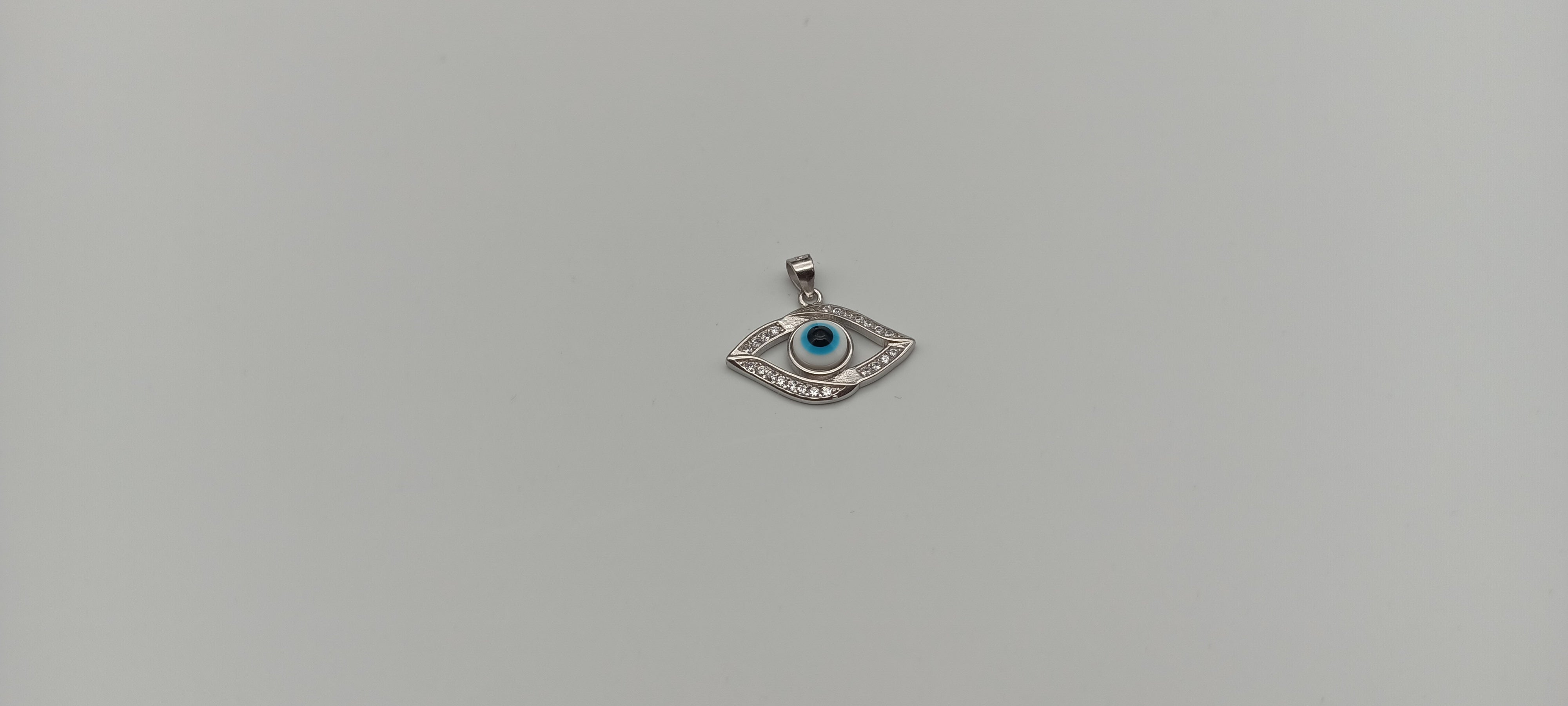 Sterling 92.5 Silver Evil Eye Pendents