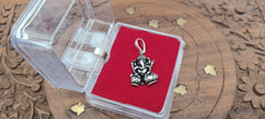 Oxidizes 92.5 Silver Lord Ganesha Pendent