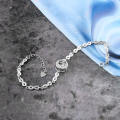 Sterling 92.5 Silver Ladies Bracelet