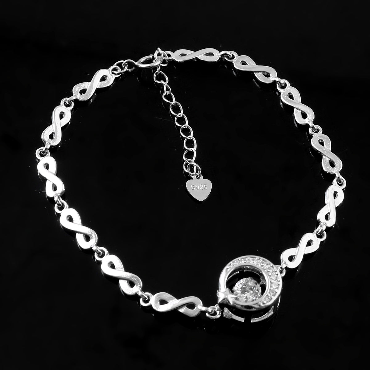 Sterling 92.5 Silver Ladies Bracelet