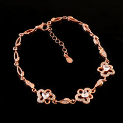 Sterling 92.5 silver Floral Ladies Bracelet