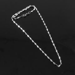 Sterling Rhodium Ladies chain