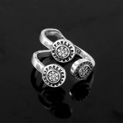 Sterling 92.5 Forever Ladies Ring