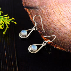 Sterling 92.5 Silver Natural Stone Tops Earring