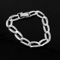 Sterling 92.5 SilverChain Bracelet For Men