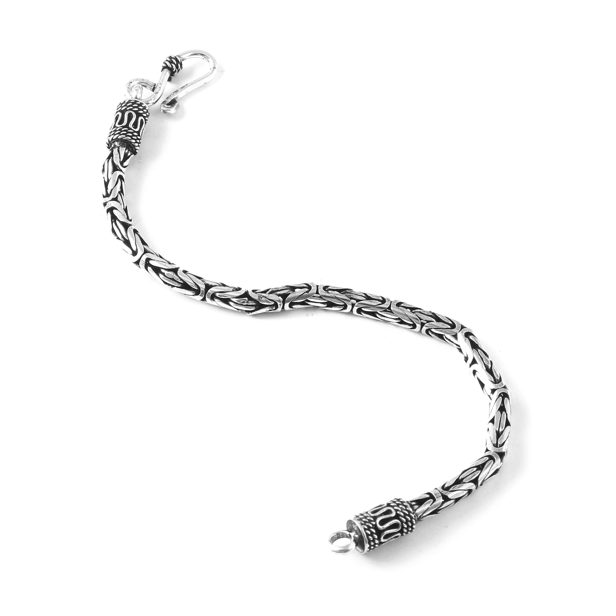 Oxidized 92.5 Silver Chitaya Ladies Bracelet