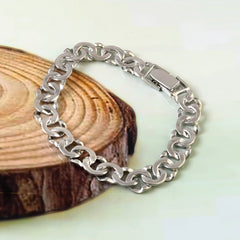 Sterling 92.5 Silver Chain Bracelet for Men