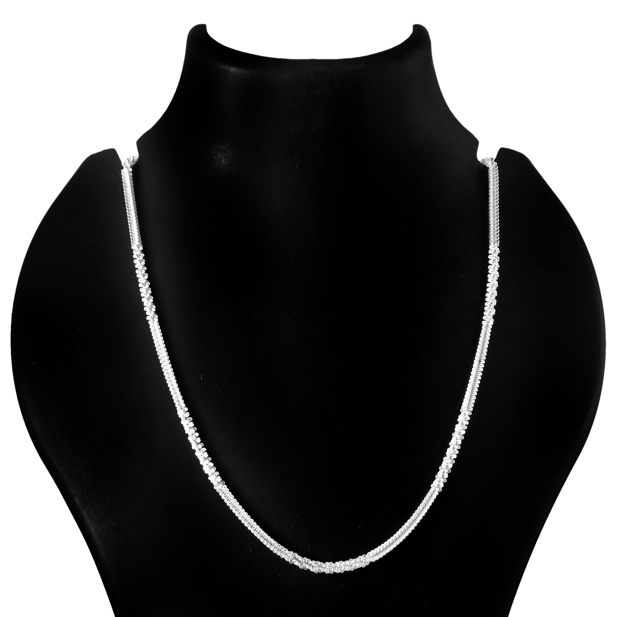 92.5 Silver Bombay Indrajeet Chain for Men