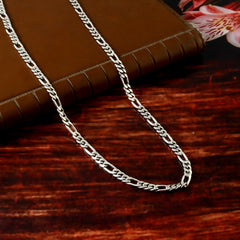 Oxidized Silver  Bracelet Chain for Men